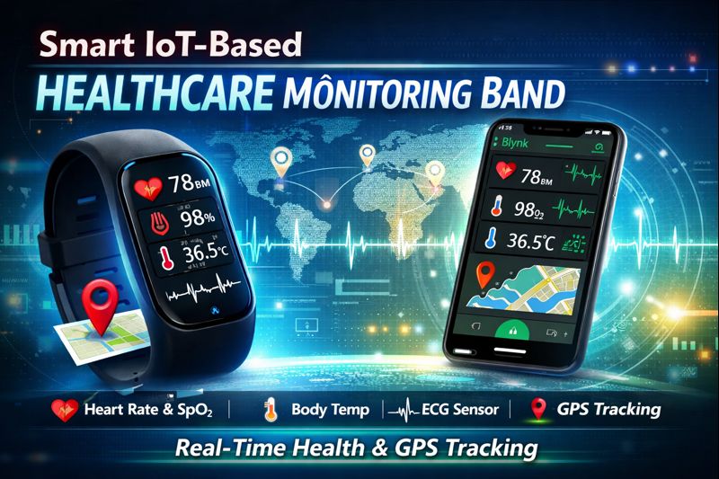 Smart IoT-Based Healthcare Monitoring Band